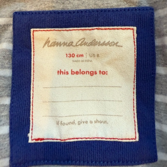 Hanna Andersson Hoodie Sz 8 - Picture 6 of 7